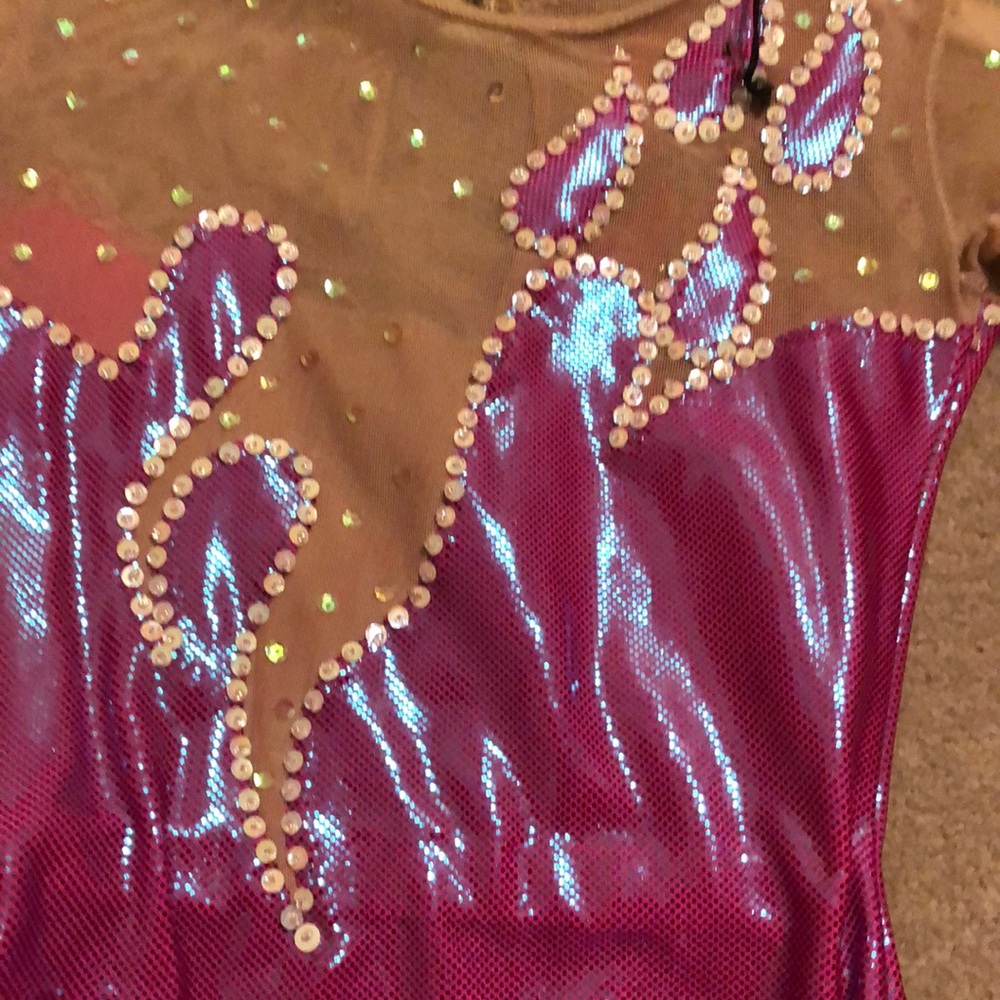 Gymnastic competition leotard custom made - Picture 2 of 16